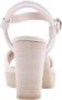 Paul Green 7928~~~~~~~~~~~~~~~~~~~~~~~~~~ Sandalen met hakDames Sandalen Wit beige - Thumbnail 4