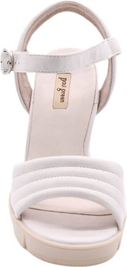 Paul Green 7928 Volwassenen Sandalen met hak Wit beige