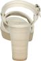 Paul Green 7928~~~~~~~~~~~~~~~~~~~~~~~~~~ Sandalen met hakDames Sandalen Wit beige - Thumbnail 6
