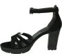 Paul Green 7930~~~~~~~~~~~~~~~~~~~~~~~~~~ Sandalen met hakDames Sandalen Zwart - Thumbnail 7