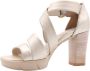 PAUL GREEN Sandalen Dames 7942 Maat: 39 Materiaal: Leer Kleur: Goud - Thumbnail 8