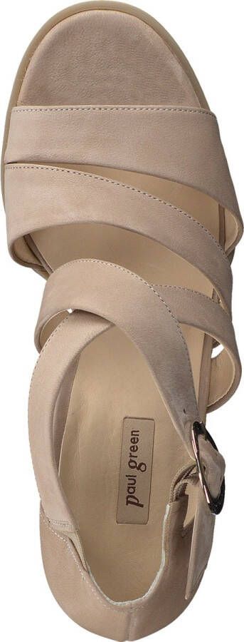 Paul Green 7942 Volwassenen Sandalen met hak Wit beige
