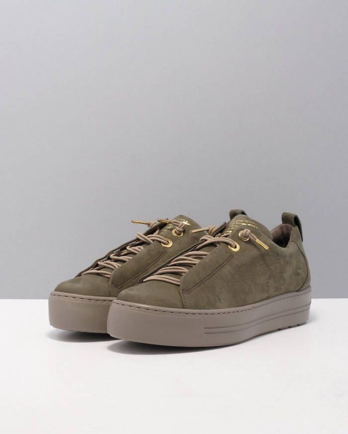 Paul Green Bekijk hier de 5017 132 ROYAL NUBUK OLIVE van by SHUZ sneakers lage-sneakers dames 132 ROYAL NUBUK OLIVE Nubuck