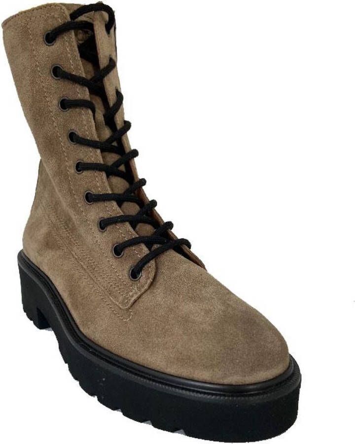 Paul Green Beige Veterschoenen