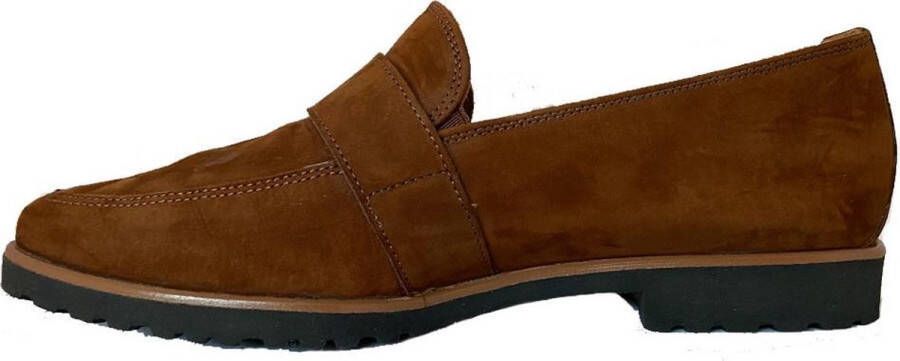 Paul Green Bruine Loafers Royal Nubuk Hazel