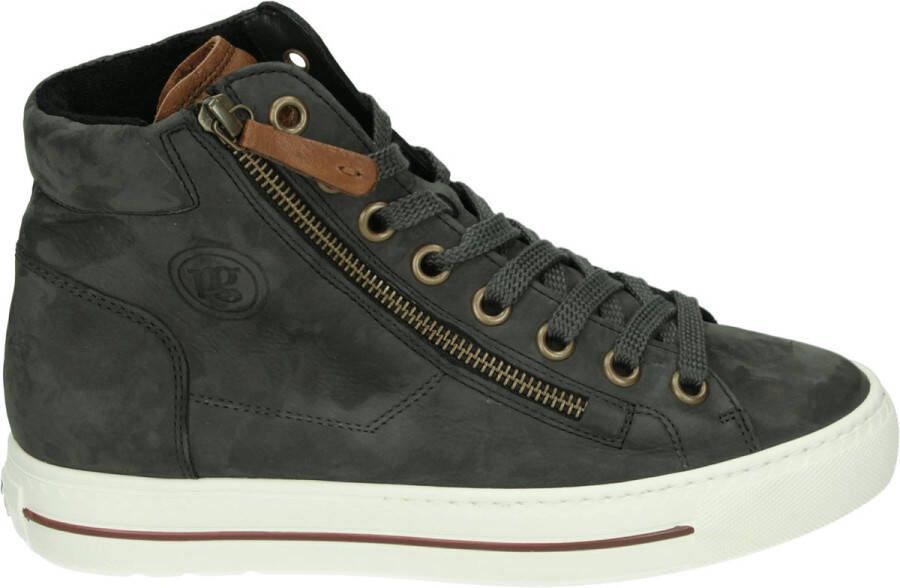 Paul Green Dames Hoge sneakers 4024 Grijs
