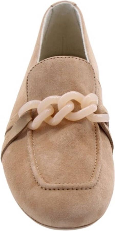 Paul Green Beige Suède Loafers met Ronde Neus Beige Dames - Foto 14