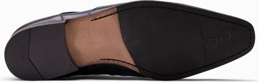 Paulo Bellini 1829 GespschoenenBusiness half-hoogNette herenschoenen Blauw