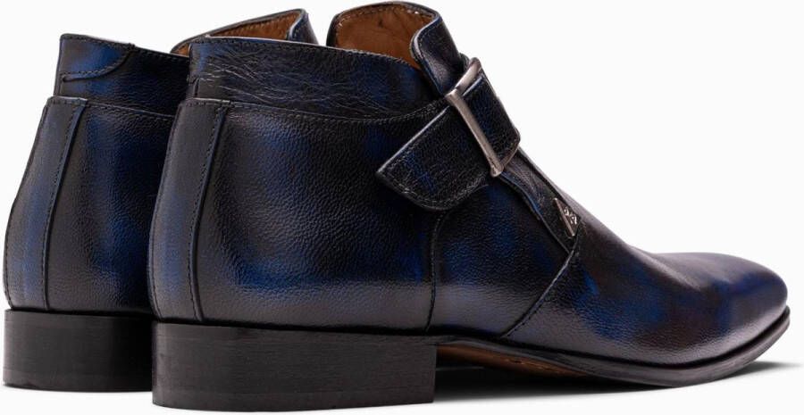 Paulo Bellini 1829 GespschoenenBusiness half-hoogNette herenschoenen Blauw