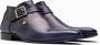 Paulo Bellini 1829 GespschoenenBusiness half-hoogNette herenschoenen Blauw - Thumbnail 4
