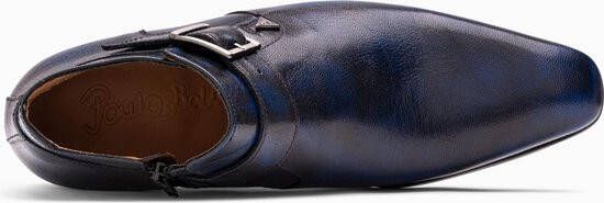 Paulo Bellini 1829 GespschoenenBusiness half-hoogNette herenschoenen Blauw