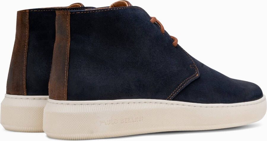 Paulo Bellini 22031 Volwassenen Heren sneakersVrije tijd half-hoog Blauw - Foto 5