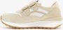 Pediforma leren dames diabetesschoenen beige Uitneembare zool - Thumbnail 3