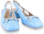 Pedro Miralles Dames Pump Lichtblauw BLAUW - Thumbnail 3