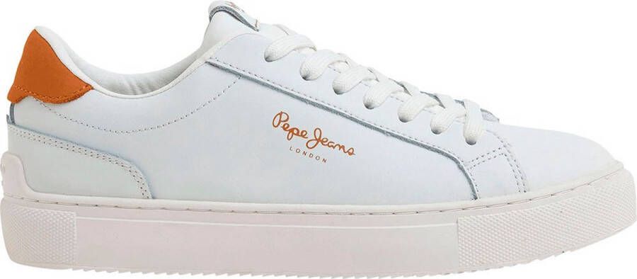 Pepe Jeans Adams Basic Lage Sneakers Wit Vrouw