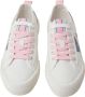 Pepe Jeans Allen Flag Color Lage Sneakers Wit Vrouw - Thumbnail 5