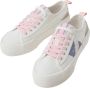 Pepe Jeans Allen Flag Color Lage Sneakers Wit Vrouw - Thumbnail 6