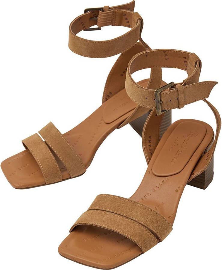 Pepe Jeans Altea Smart Sandalen Bruin Vrouw