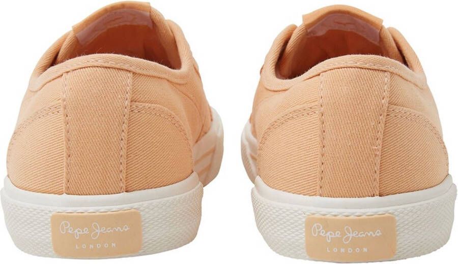 Pepe Jeans Brady Basic Lage Sneakers Oranje Vrouw