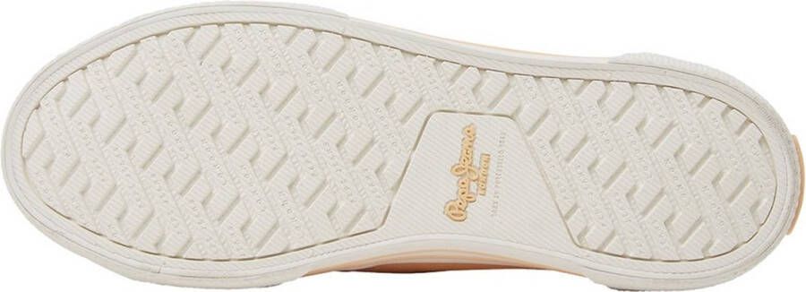 Pepe Jeans Brady Basic Lage Sneakers Oranje Vrouw