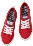 Pepe Jeans Brady Basic Lage Sneakers Rood Jongen - Thumbnail 3