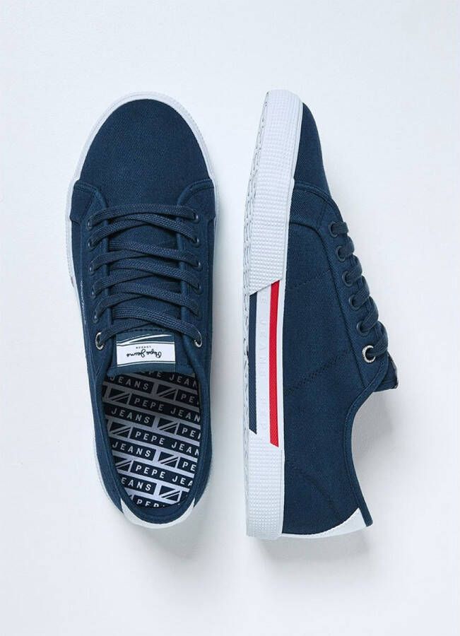 Pepe Jeans Brady Men Basic Schoen Navy Heren