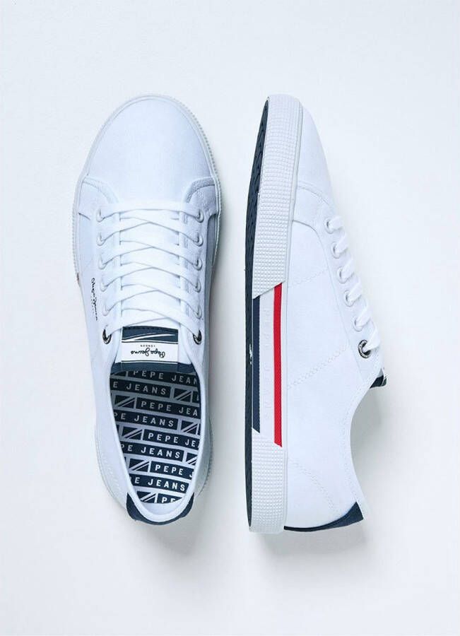 Pepe Jeans Brady Men Basic Schoen White Heren