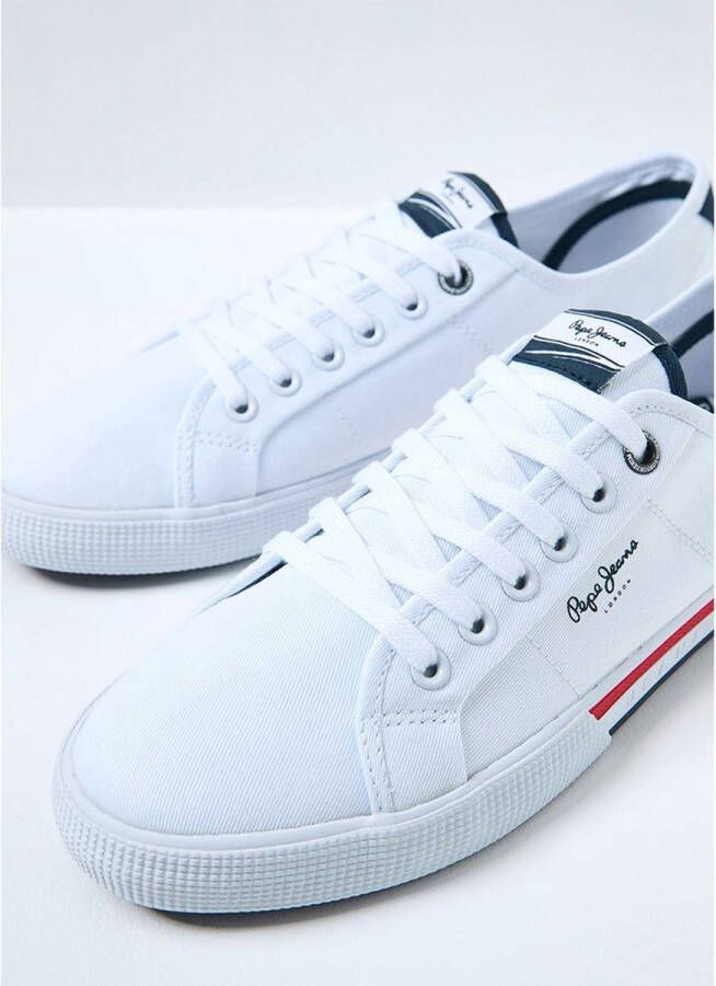 Pepe Jeans Brady Men Basic Schoen White Heren - Foto 5