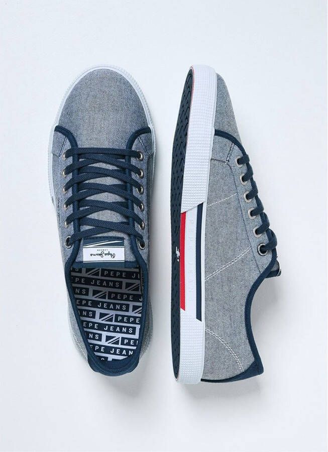 Pepe Jeans Brady Men Chambray Schoen Chambray Heren - Foto 2