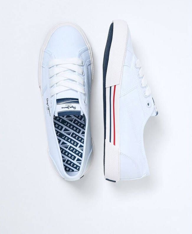 Pepe Jeans Pls31287 Brady Sneakers Wit Dames - Foto 4