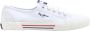 Pepe Jeans Pls31287 Brady Sneakers Wit Dames - Thumbnail 5