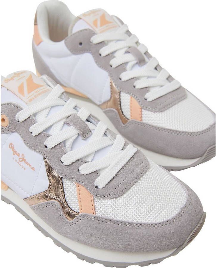 Pepe Jeans Brit Heritage Sneakers White Dames - Foto 6