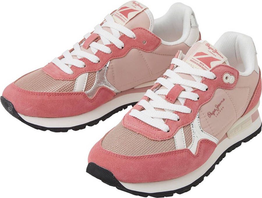 Pepe Jeans Brit Heritage Sneakers Pink Dames