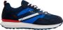 Pepe Jeans Foster Print Sneakers Blauw Man - Thumbnail 4