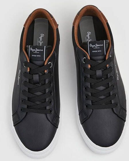 Pepe Jeans Kenton Court Sneakers Heren Black - Foto 8
