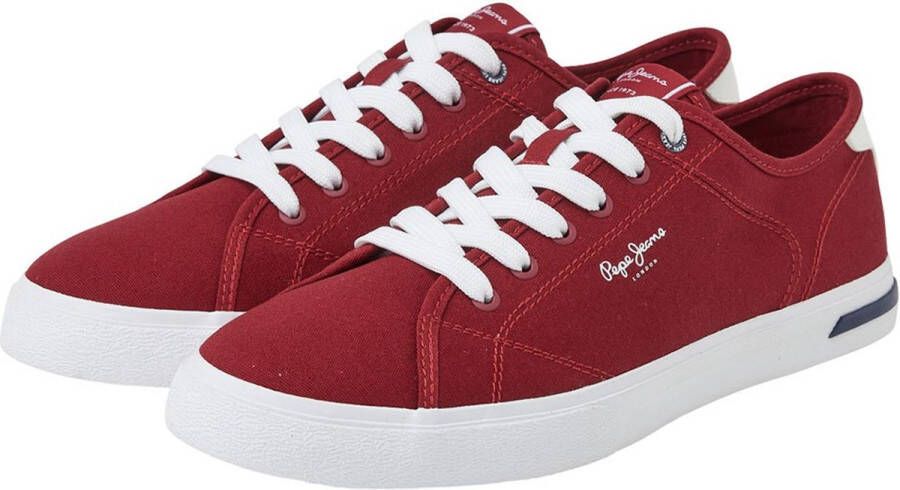 Pepe Jeans Kenton Road Sneakers Dark Red Heren