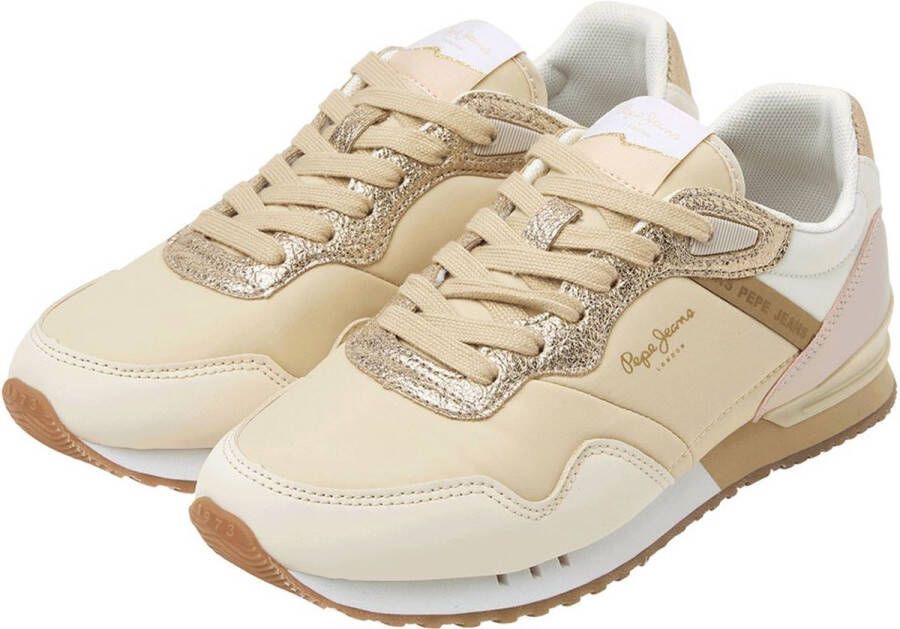 Pepe Jeans London Albal Lage Sneakers Beige Vrouw