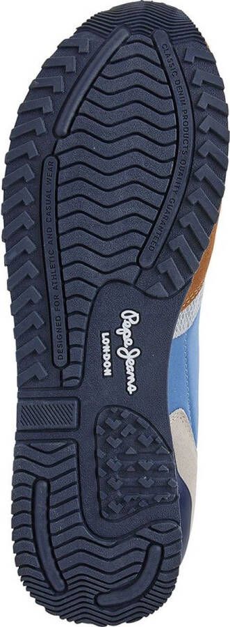 Pepe Jeans London One Vinted Sneakers Blauw Man