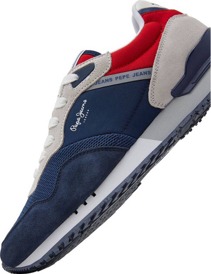 Pepe Jeans London One Vinted Sneakers Navy Heren