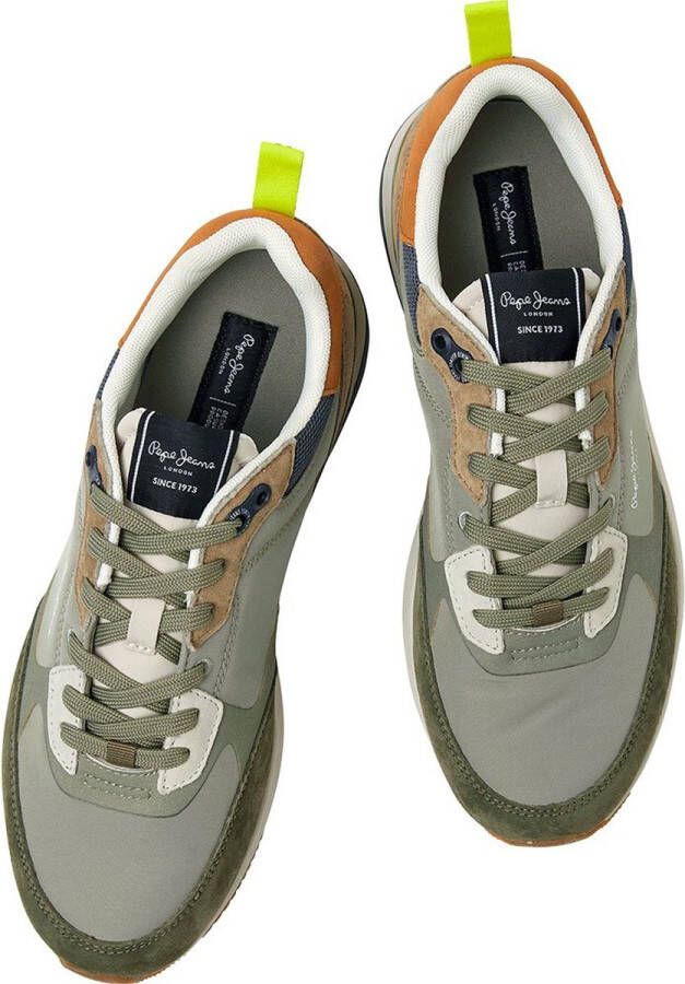 Pepe Jeans London Pro Vint Sneakers Groen Man