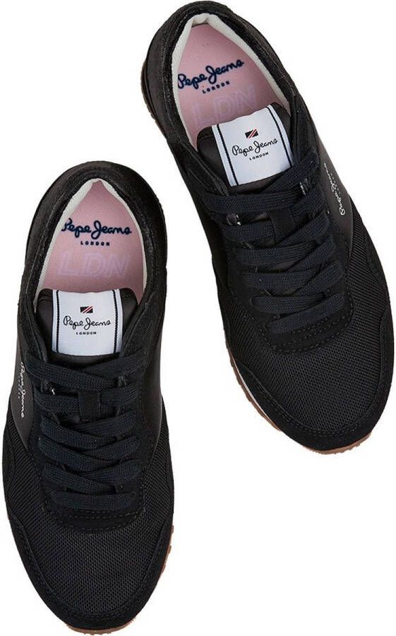 Pepe Jeans London Sequins Sneakers Dames Black