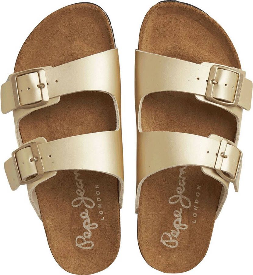 Pepe Jeans Oban Claic Sandalen Goud Vrouw