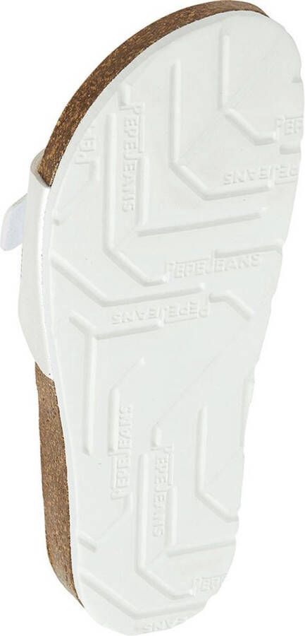 Pepe Jeans Oban Nacar Sandalen Wit Vrouw