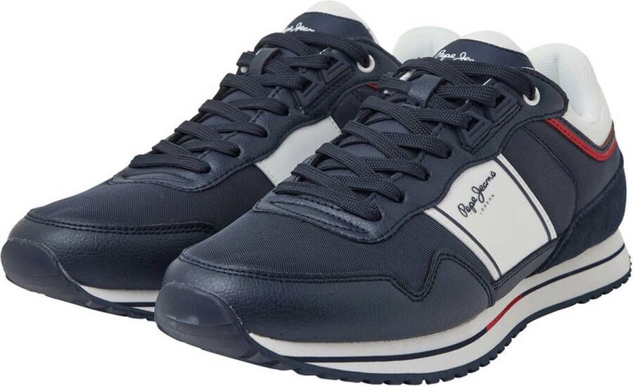 Pepe Jeans Tour Club Basic Sneakers Blauw Man