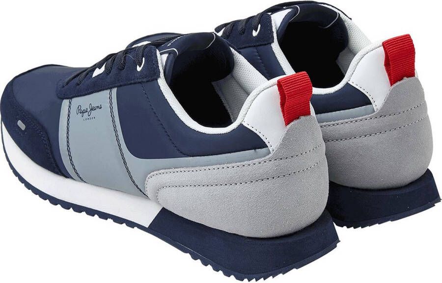 Pepe Jeans Tour Transfer Sneakers Blauw Man