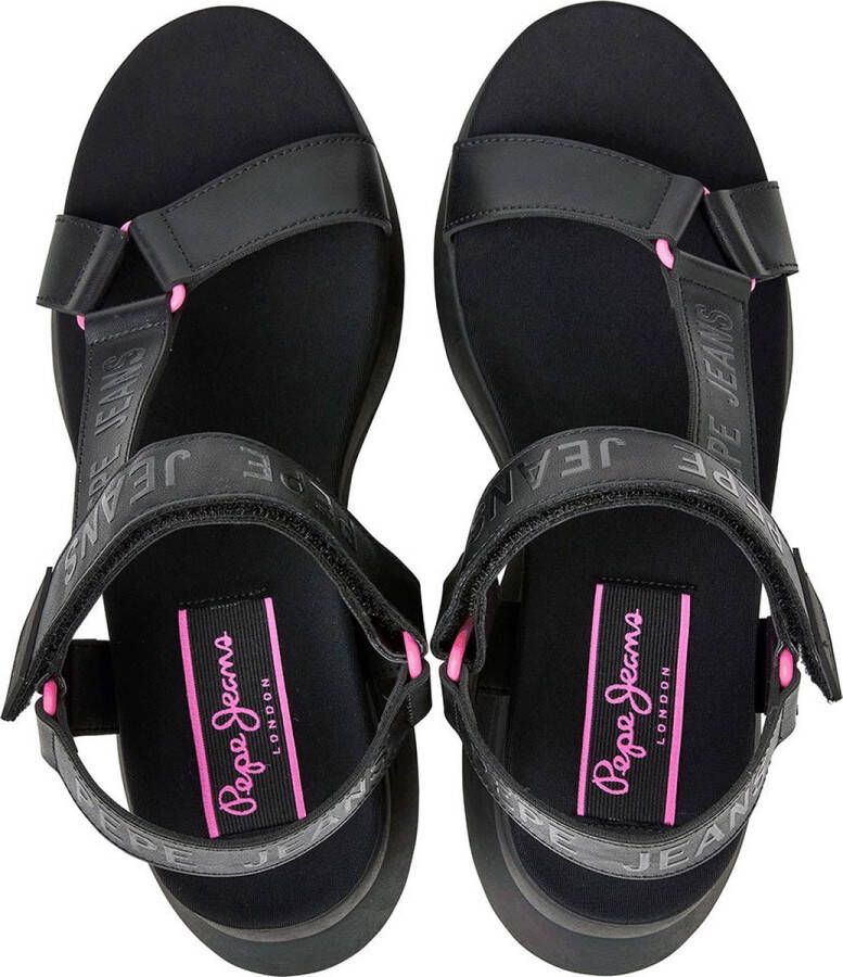 Pepe Jeans Venus Ace Sandalen Met Sleehak Zwart Vrouw - Foto 3