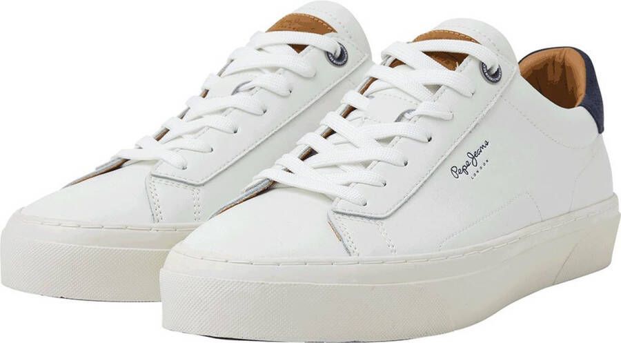 Pepe Jeans Yogi Original Sneakers White Heren