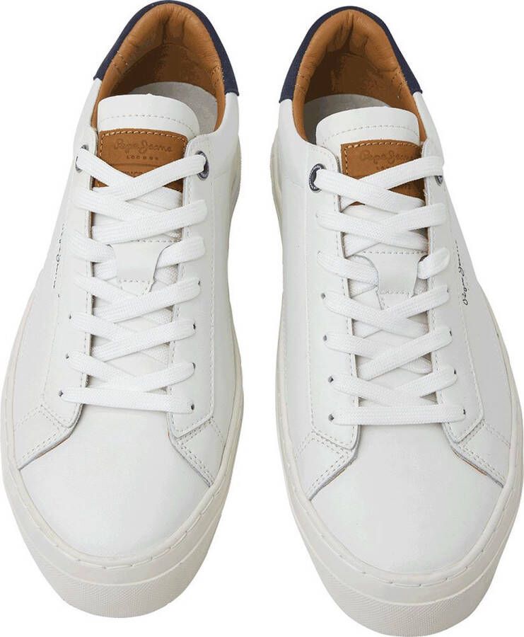 Pepe Jeans Yogi Original Sneakers White Heren