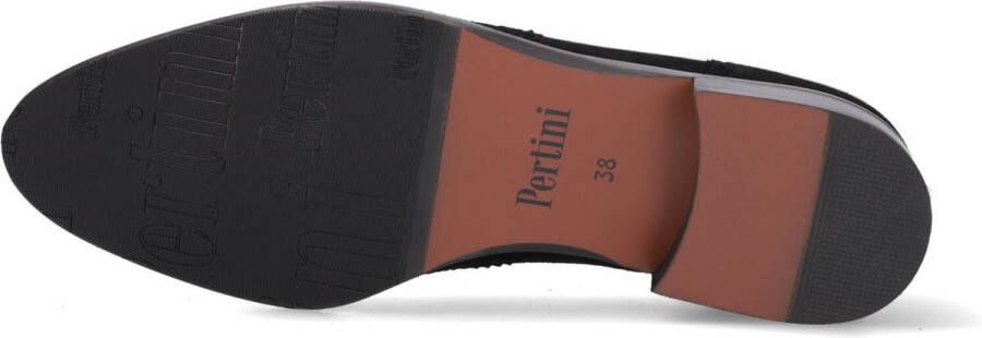 Pertini 11975 Loafers Instappers Dames Zwart