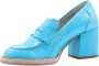 Pertini Stijlvolle Moccasin Loafers voor Vrouwen Blue Dames - Thumbnail 7